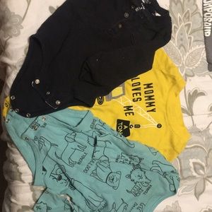Boys 9 month onesies